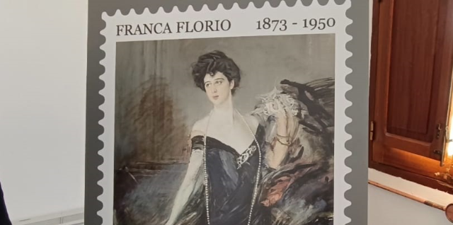 150 anni di Donna Franca Florio, presentato ieri a Favignana il Francobollo commemorativo 