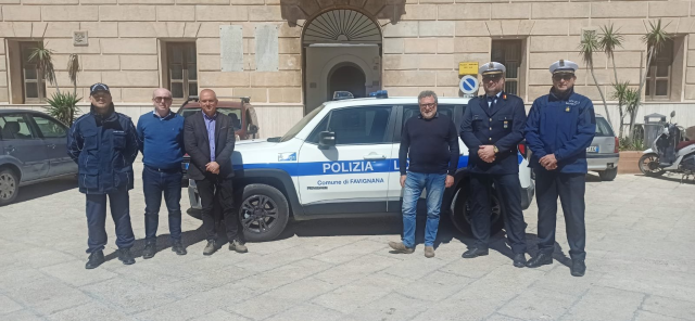 Nuovo mezzo per la Polizia Municipale di Favignana