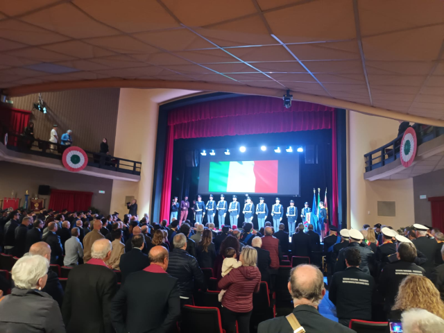 Il Comune di Favignana presente alla celebrazione per il 172° anniversario della fondazione della Polizia di Stato 